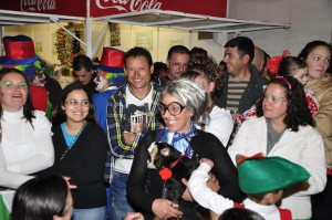 Personaje característico del Carnaval de Vallehermoso