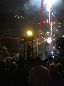 Imagen de archivo de una noche de San Juan en Vallehermoso