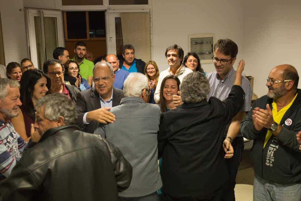 Noche electoral en la sede de ASG (Foto remitida)