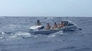 Ocean Reunion a su llegada a Antigua