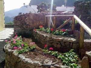 Jardines en la Casa de José Aguiar en Agulo