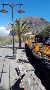 Saneamiento en la zona del Charco del Conde