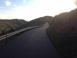 Carretera del colegio de Chipude