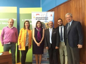 Presentación del evento deportivo esta semana en la ciudad de Murcia y con la presencia de la Consejera de Sanidad de la Región de Murcia, el Director General de Igualdad, Concejales del Ayuntamiento de Lorca y el presidente, de la Asocaición, Mateo Ruiz.