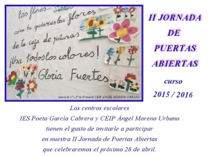 Puertas abiertas de centros educativos de Vallehermoso