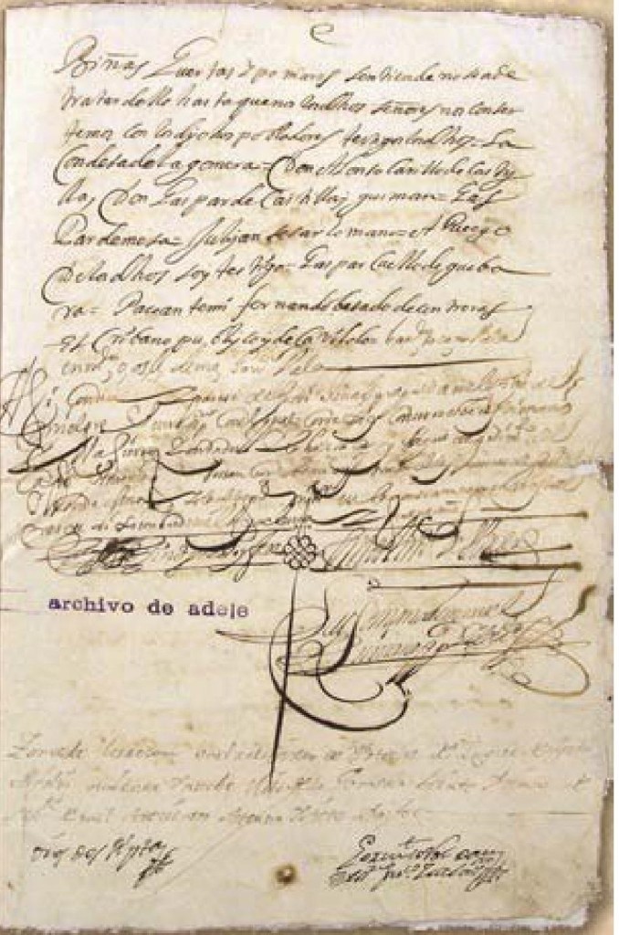 Carta Puebla de Agulo (eldia.es)