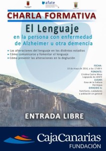 Charla nformativa sobre alzheimer