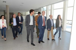 El Consejero recorre las instalaciones del centro hospitalario de La Gomera