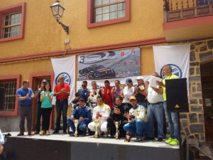 Entrega trofeos Subida Vallehermoso Tamargada