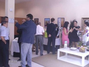 Acto de inauguración de las oficinas en 2010 de Mutua Tinerfeña en La Gomera