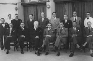Primeros mutualistas de la Unión Mutualistas de la Unión Mutua Patronal en 1933
