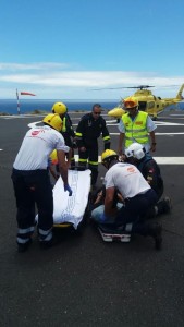 Efectivos del Servicio de Urgencias Canario 1