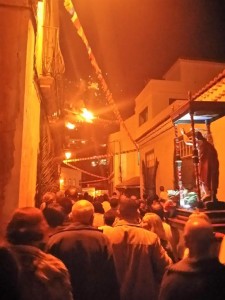 Procesión de San Juan en Vallehermoso