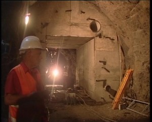 Interior de la galería de Agua en San Sebastián (foto Gomeranoticias)