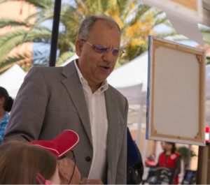 Casimiro Curbelo, presidente del Cabildo de La Gomera