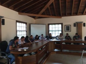 Sesión plenaria del Ayuntamiento de Vallehermoso