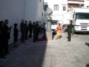 Inauguración de la Escultura del Padre Torres Padilla