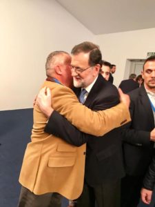 Mariano Rajoy y Javier Trujillo 