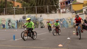 Día de la Bicicleta. Foto remitida por el Ayuntamiento de Vallehermoso