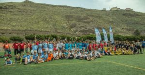 Particpantes en el torneo alevín de fútbol 2017