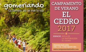 Campamento de El Cedro cartel 1