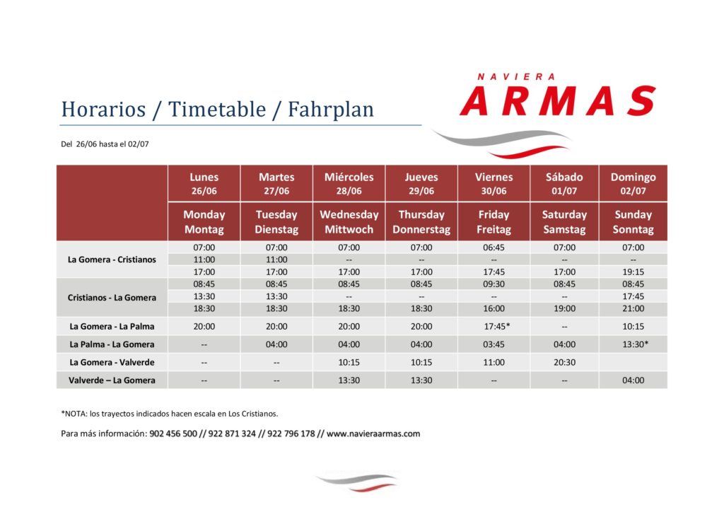 Taburiente final de junio