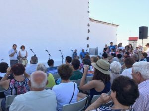 acto aula folclore en chipude