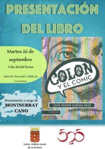 Cartel presentación Colón y el Comic