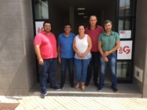 Miembros de ASG en Valle Gran Rey