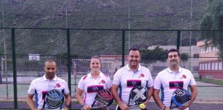 Esta semana comenzó la primera jornada de la competición de pádel que se desarrolla en las instalaciones deportivas de la Residencia Escolar de San Sebastián de La Gomera
