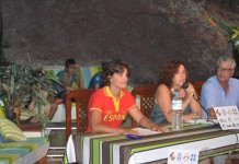 Alicia Cebrián comentó en La Gomera con imágenes lo vivido en los Juegos Olimpicos