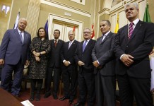Curbelo reivindica en el acto del Centenario de los Cabildos las ayudas a los afectados por el incendio