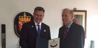 Un gomero de Erquito reconocido con la ‘Real Orden Noruega al Mérito’ en grado de caballero por el Rey Harald V