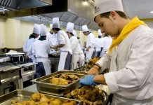 La cocina valenciana y la cántabra llegan al restaurante pedagógico este jueves