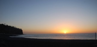 Canarias despide 2015 con cielos despejados y buen tiempo Foto de Erasmo Ramos/ Amanecer desde Playa de Santiago