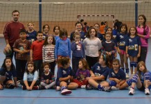 Voleibol Alevín ‘Bahía San Sebastián’ – ‘Valleagana’: los más jóvenes también se divierten
