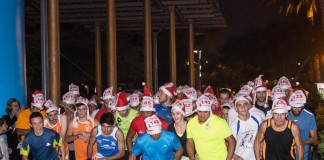 La Carrera Popular de Navidad de San Sebastián supera las cien personas