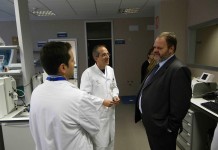 Fernando Bañolas anuncia que la nueva consulta de Oncología Médica del Hospital Nuestra Señora de Guadalupe de La Gomera empezará a funcionar en el mes de marzo