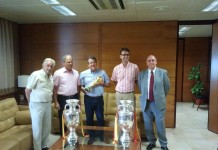La Gomera acoge hoy los trofeos de las dos Eurocopas y el Mundial de la Selección Española de Fútbol