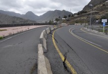 El Gobierno de Canarias considera prioritaria la reparación de la curva de El Silbo