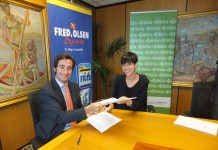 Fred. Olsen firma un acuerdo con la Fundación Canaria ‘Recicla’ para la gestión de residuos sólidos