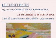 El Cabildo de La Gomera inaugura hoy una exposición de pintura de Luciano Pasin con motivo de la Feria Insular del Libro