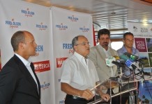 Fred Olsen colaborará con el Cabildo en una campaña para ayudar a las zonas afectadas por el incendio de La Gomera