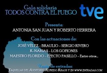 TVE en Canarias organiza al gala ‘Todos contra el Fuego,Todos con La Gomera’
