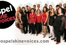 Gospel Shine Voices anima la plaza de Las Americas en San Sebastián de La Gomera en el último concierto del Festival Gospel Canarias 2011
