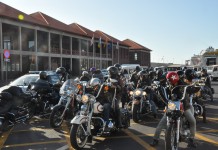 El sonido de las Harley Davidson vibró hoy en La Gomera de la mano del ‘Tenerife Touring Ride’