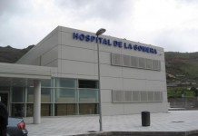 La Gerencia de Servicios Sanitarios de La Gomera realiza un simulacro de emergencias en el Hospital Nuestra Señora de Guadalupe