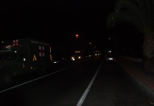 01:35 horas: La UME llega a San Sebastián y marcha camino a los frentes del fuego junto a Cruz Roja y AEA