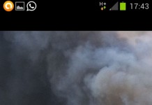 El fuego llega a Las Hayas,el núcleo de población está completamente evacuado