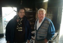 “El fuego llegó de arriba,se metió entre la teja,fue quemando la madera y todo se vino abajo”
